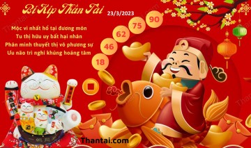 Bí Kíp Thần Tài 23/03/2023