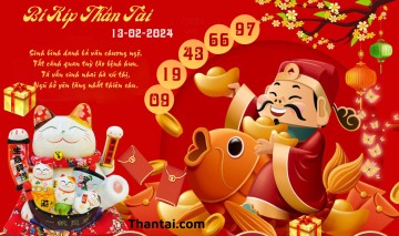 Bí Kíp Thần Tài 13/02/2024