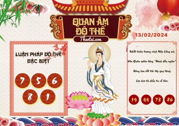 Quan Âm Độ Thế 13/02/2024