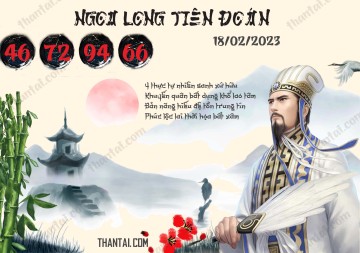 Ngọa Long Tiên Đoán 18/02/2023