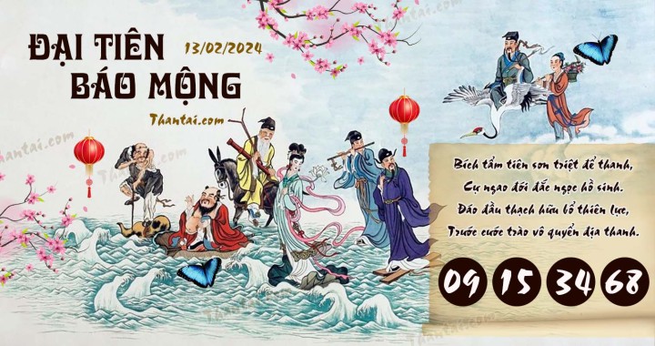 Đại Tiên Báo Mộng 29/01/2024
