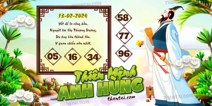 THIÊN MỆNH ANH HÙNG 29/01/2024