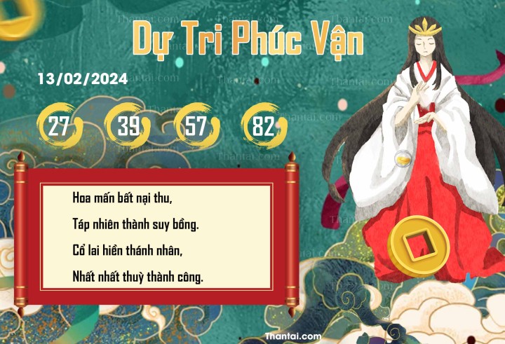DỰ TRI PHÚC VẬN 29/01/2024