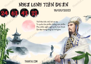 Ngọa Long Tiên Đoán 18/05/2023