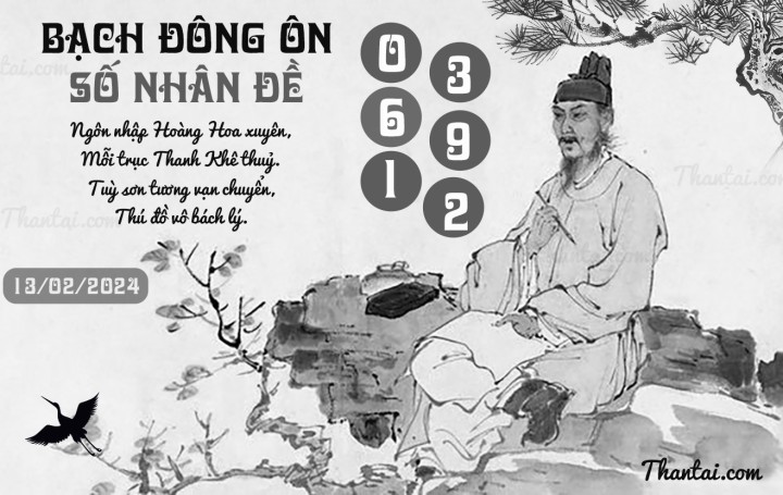 BẠCH ĐÔNG ÔN 29/01/2024
