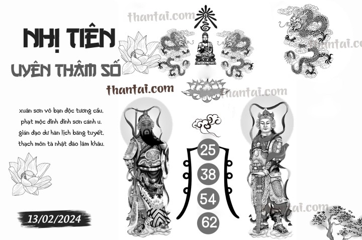 NHỊ TIÊN UYÊN THÂM SỐ 29/01/2024