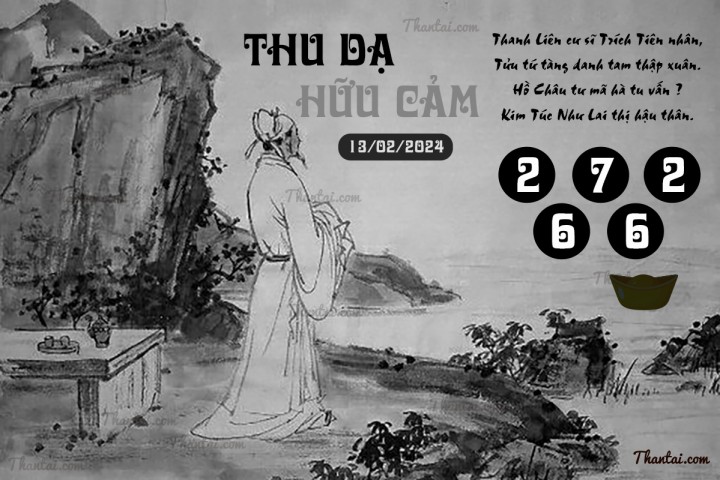 THU DẠ HỮU CẢM 29/01/2024