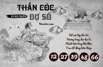 THẦN CÓC DỰ SỐ 13/02/2024