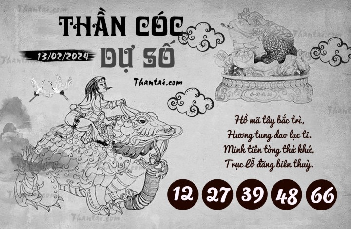 THẦN CÓC DỰ SỐ 29/01/2024