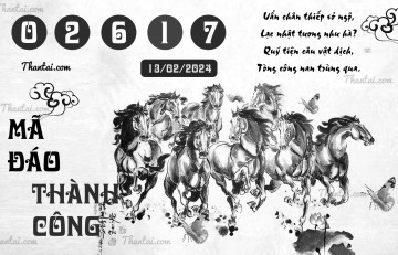 MÃ ĐÁO THÀNH CÔNG 13/02/2024