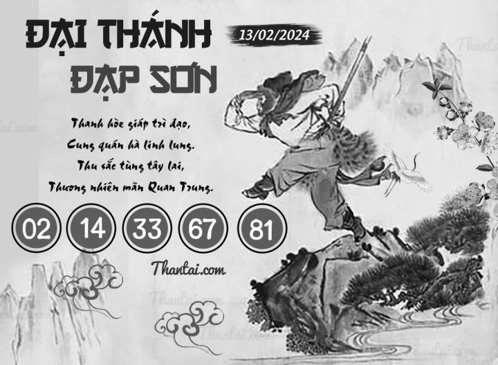 ĐẠI THÁNH ĐẠP SƠN 29/01/2024