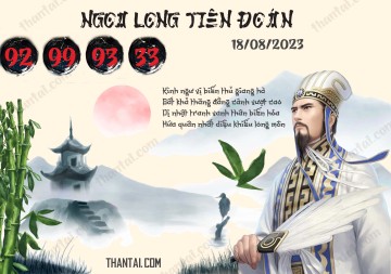 Ngọa Long Tiên Đoán 18/08/2023