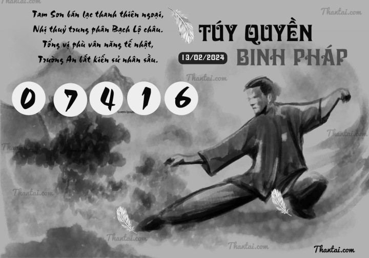 TÚY QUYỀN BINH PHÁP 29/01/2024