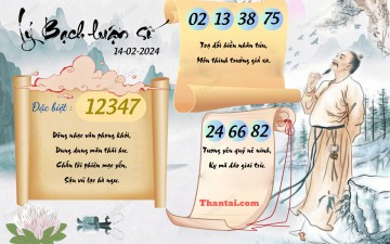 Lý Bạch Luận Số 14/02/2024