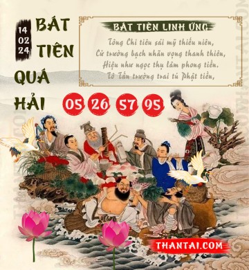 BÁT TIÊN QUÁ HẢI 14/02/2024