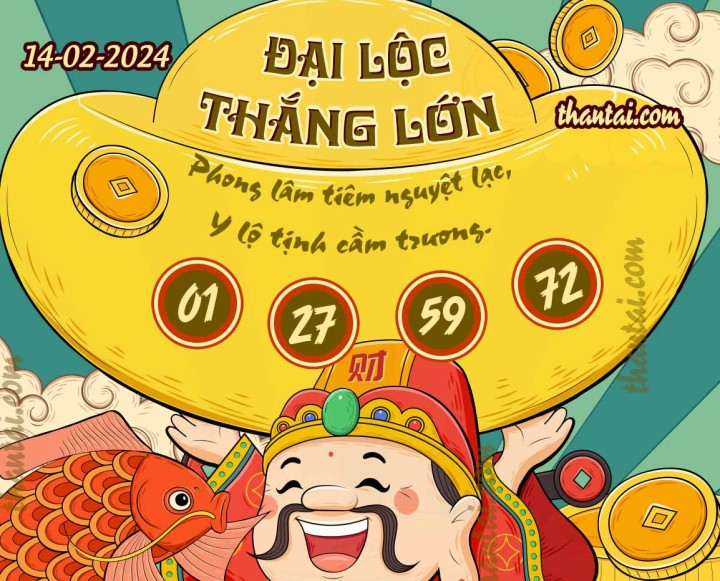 ĐẠI LỘC THẮNG LỚN 30/01/2024
