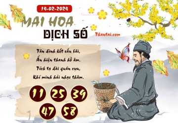 Mai Hoa Dịch Số 14/02/2024