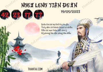 Ngọa Long Tiên Đoán 19/05/2023