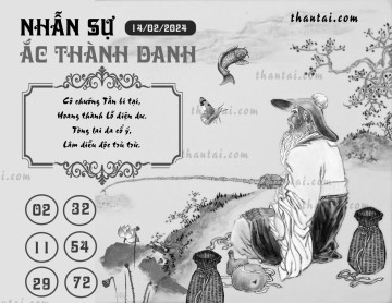 NHẪN SỰ ẮC THÀNH DANH 14/02/2024