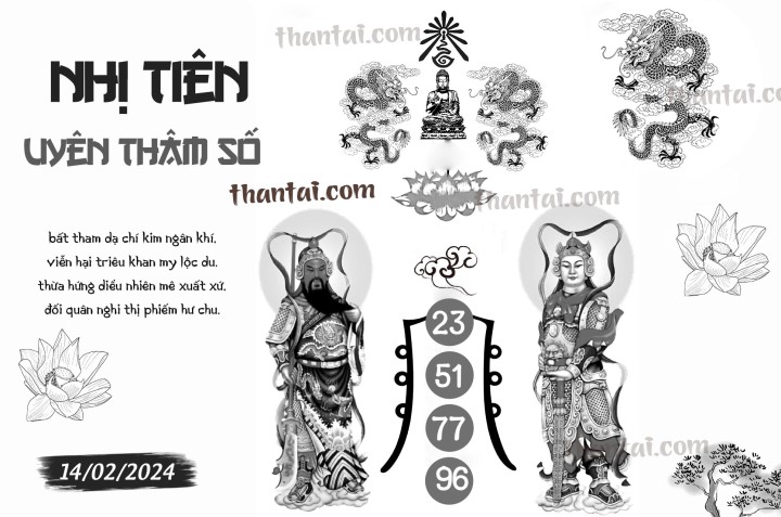 NHỊ TIÊN UYÊN THÂM SỐ 30/01/2024