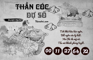 THẦN CÓC DỰ SỐ 14/02/2024