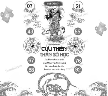 CỬU THIÊN THẦN SỐ HỌC 14/02/2024