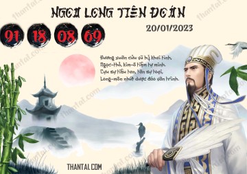 Ngọa Long Tiên Đoán 20/01/2023