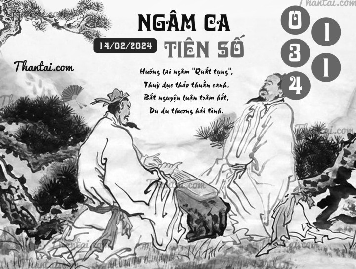 NGÂM CA TIÊN SỐ 30/01/2024