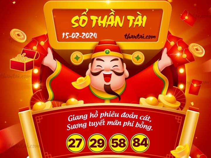 SỔ THẦN TÀI 31/01/2024