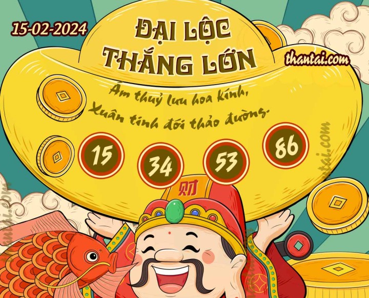 ĐẠI LỘC THẮNG LỚN 31/01/2024