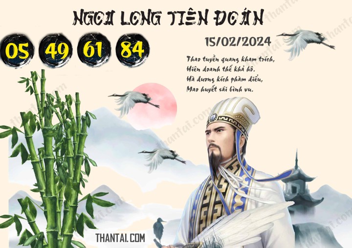 Ngọa Long Tiên Đoán 31/01/2024