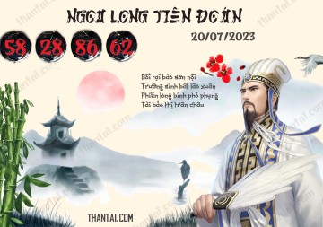 Ngọa Long Tiên Đoán 20/07/2023