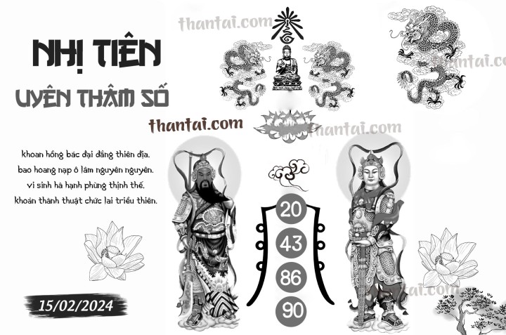 NHỊ TIÊN UYÊN THÂM SỐ 31/01/2024