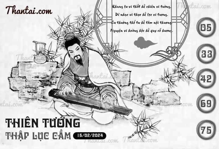 THIÊN TƯỚNG THẬP LỤC CẦU 31/01/2024