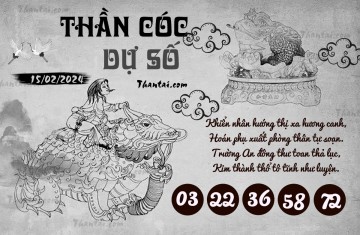 THẦN CÓC DỰ SỐ 15/02/2024