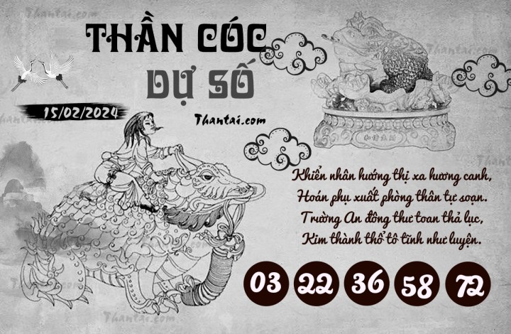 THẦN CÓC DỰ SỐ 31/01/2024