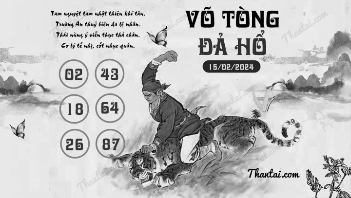 VÕ TÒNG ĐẢ HỔ 31/01/2024