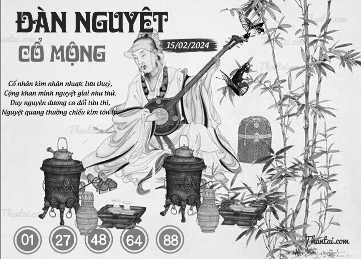 ĐÀN NGUYỆT CỔ MỘNG 31/01/2024