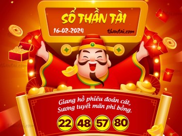 SỔ THẦN TÀI 16/02/2024