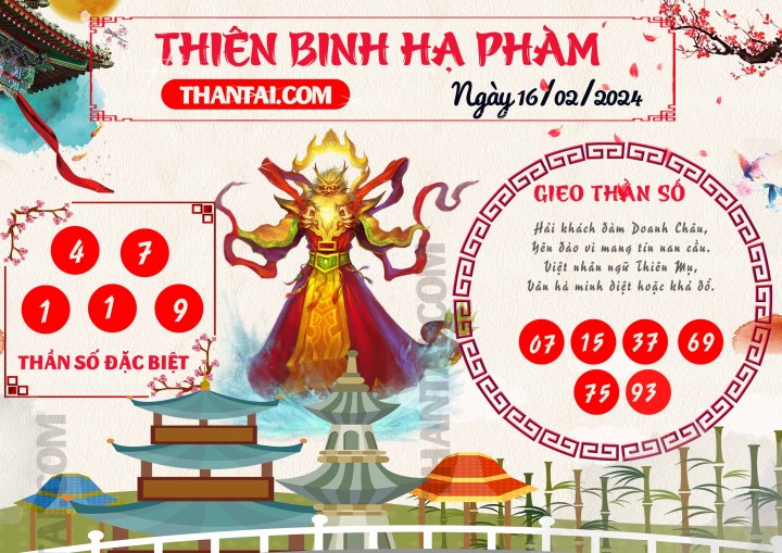 Thiên Binh Hạ Phàm 01/02/2024