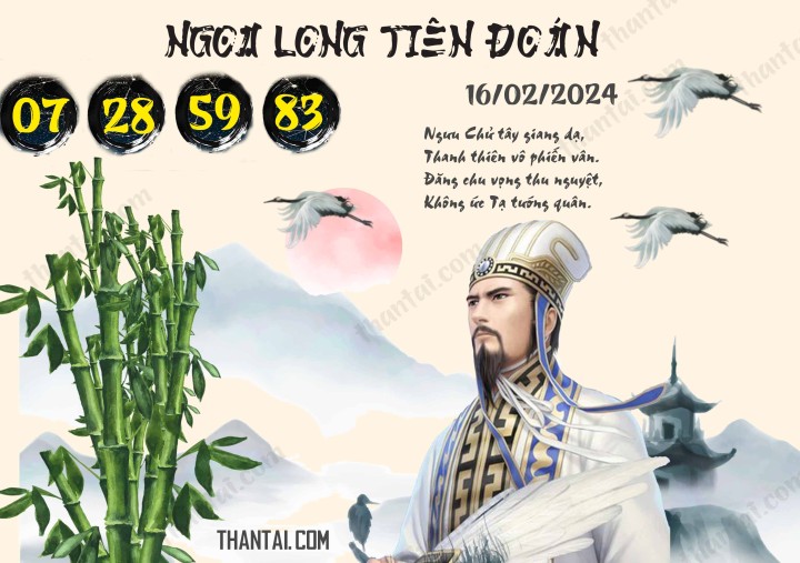 Ngọa Long Tiên Đoán 01/02/2024