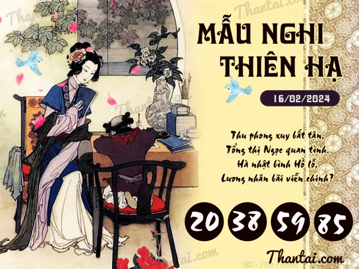 Mẫu Nghi Thiên Hạ 01/02/2024