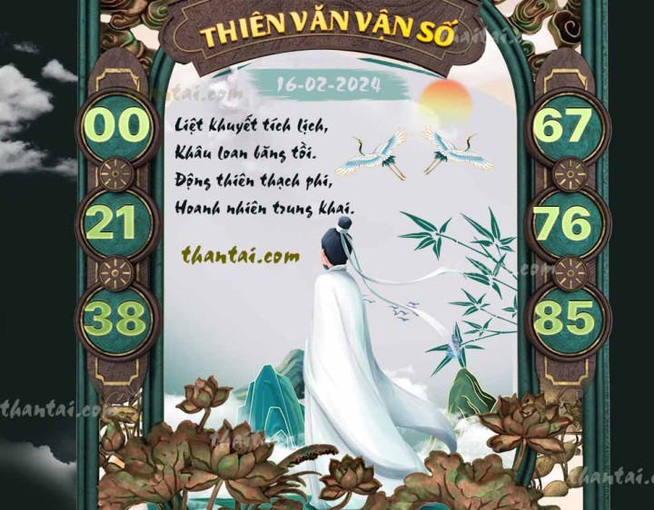THIÊN VĂN VẬN SỐ 01/02/2024