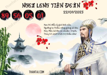 Ngọa Long Tiên Đoán 22/01/2023