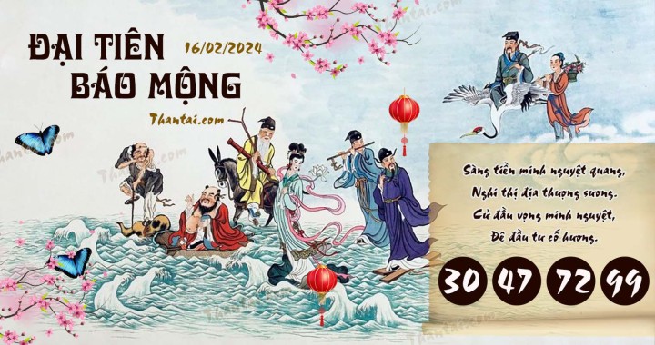 Đại Tiên Báo Mộng 01/02/2024
