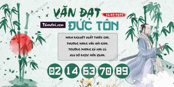 Văn Đạt Đức Tôn 01/02/2024