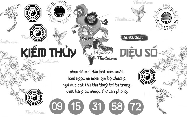 KIẾM THỦY DIỆU SỐ 01/02/2024