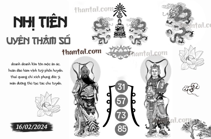 NHỊ TIÊN UYÊN THÂM SỐ 01/02/2024