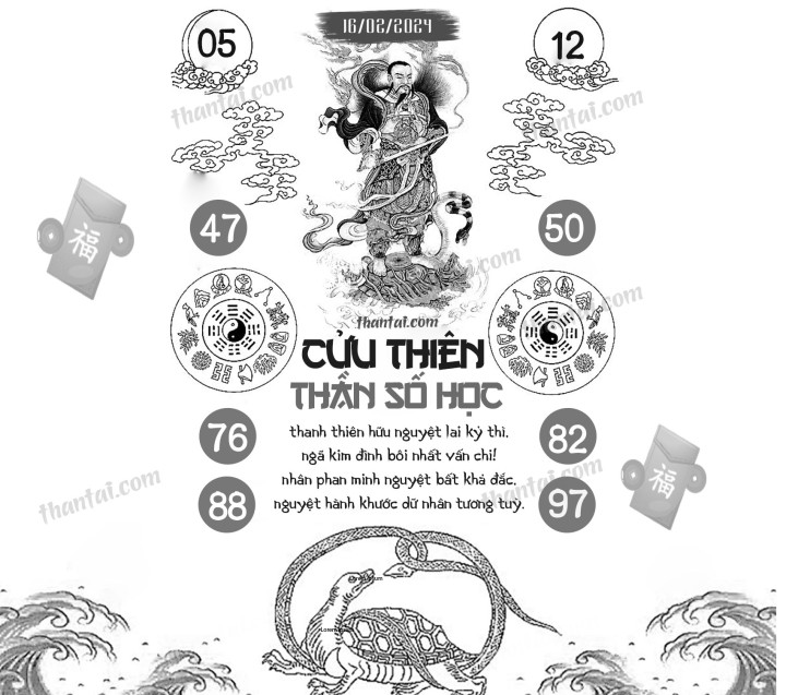 CỬU THIÊN THẦN SỐ HỌC 01/02/2024