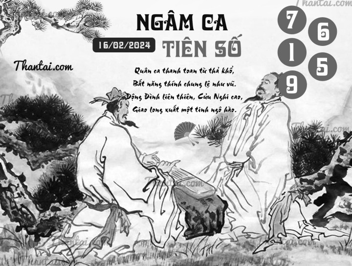 NGÂM CA TIÊN SỐ 01/02/2024